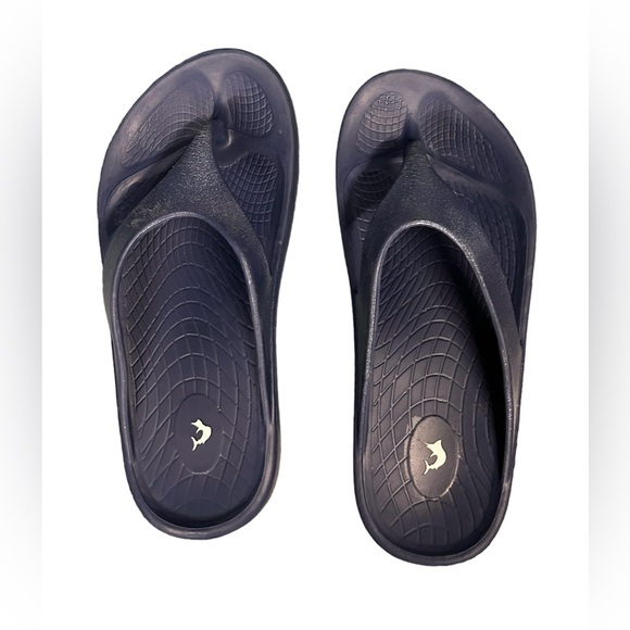 🐟 REEL LEGENDS! LIKE NEW SLIDE! NAVY UNISEX!! STRONG, DURABLE, COMFY! - Picture 6 of 15